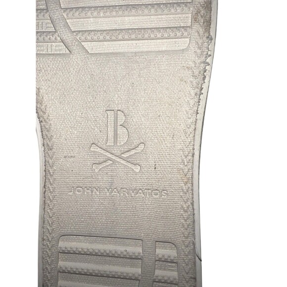 John Varvatos BootLeg Tie-Dye Slip-On Sneakers 11M Blue White No Laces - Picture 13 of 13